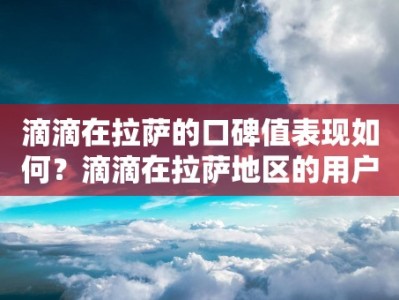 滴滴在拉萨的口碑值表现如何？滴滴在拉萨地区的用户对滴滴的评价如何？